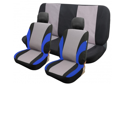 כיסוי מושבים - גלדיאטור 6 חלקים - כחול