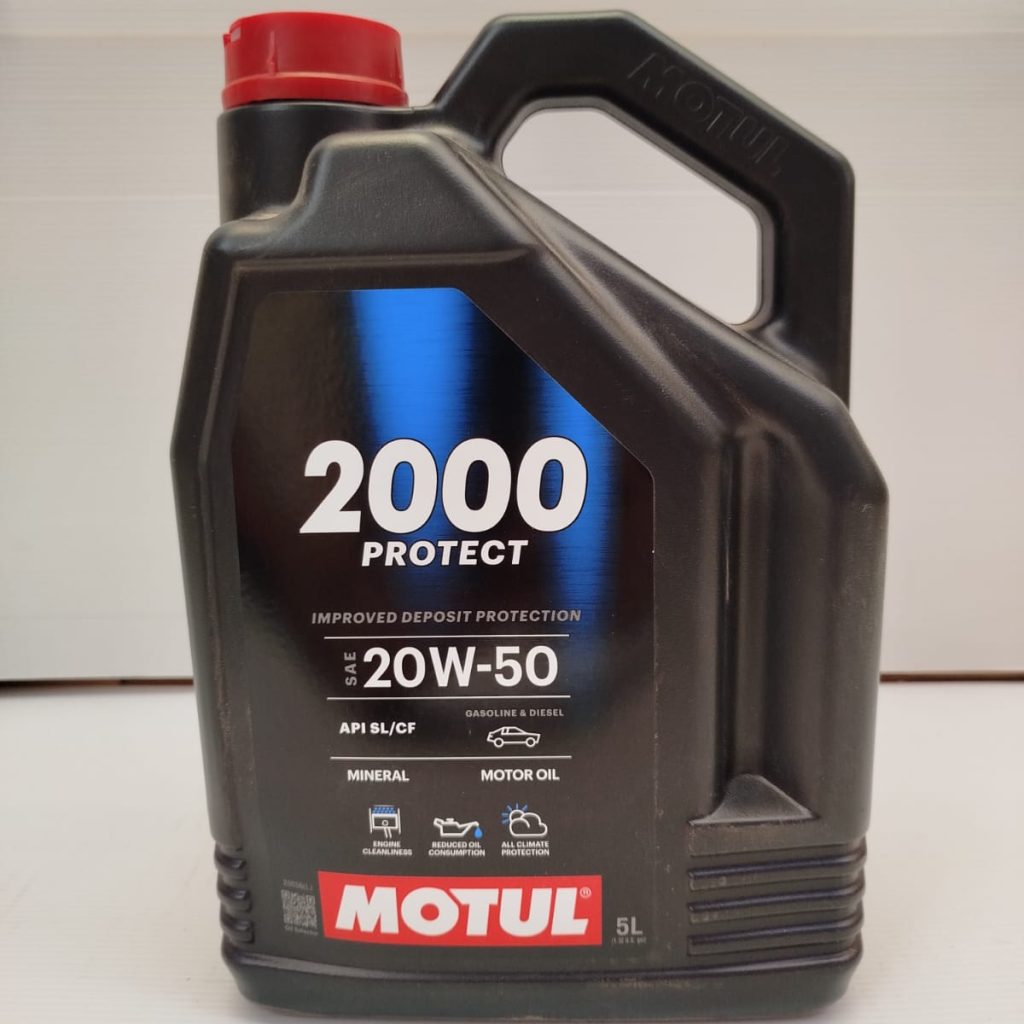 שמן מנוע מוטול 20W50 - 2000 PROTECT - 5 ליטר