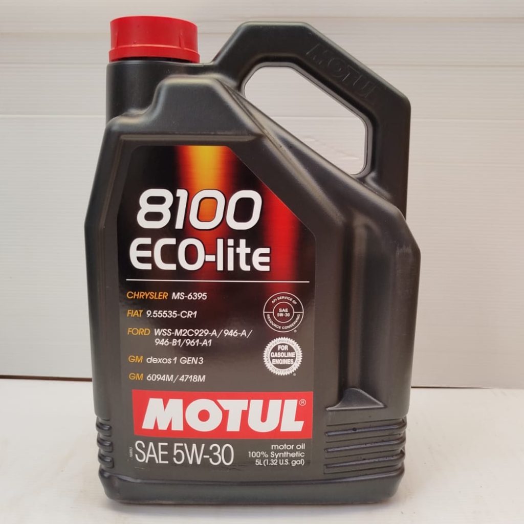 שמן מנוע מוטול 5W30 - 8100 - ECO lite - ליטר 5