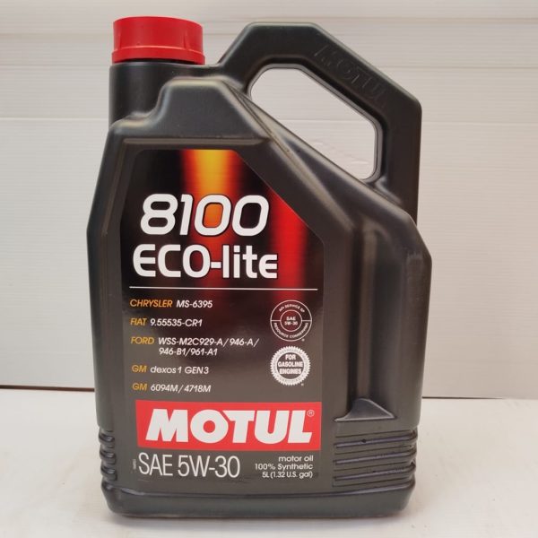 שמן מנוע מוטול 5W30 - 8100 - ECO lite - ליטר 5
